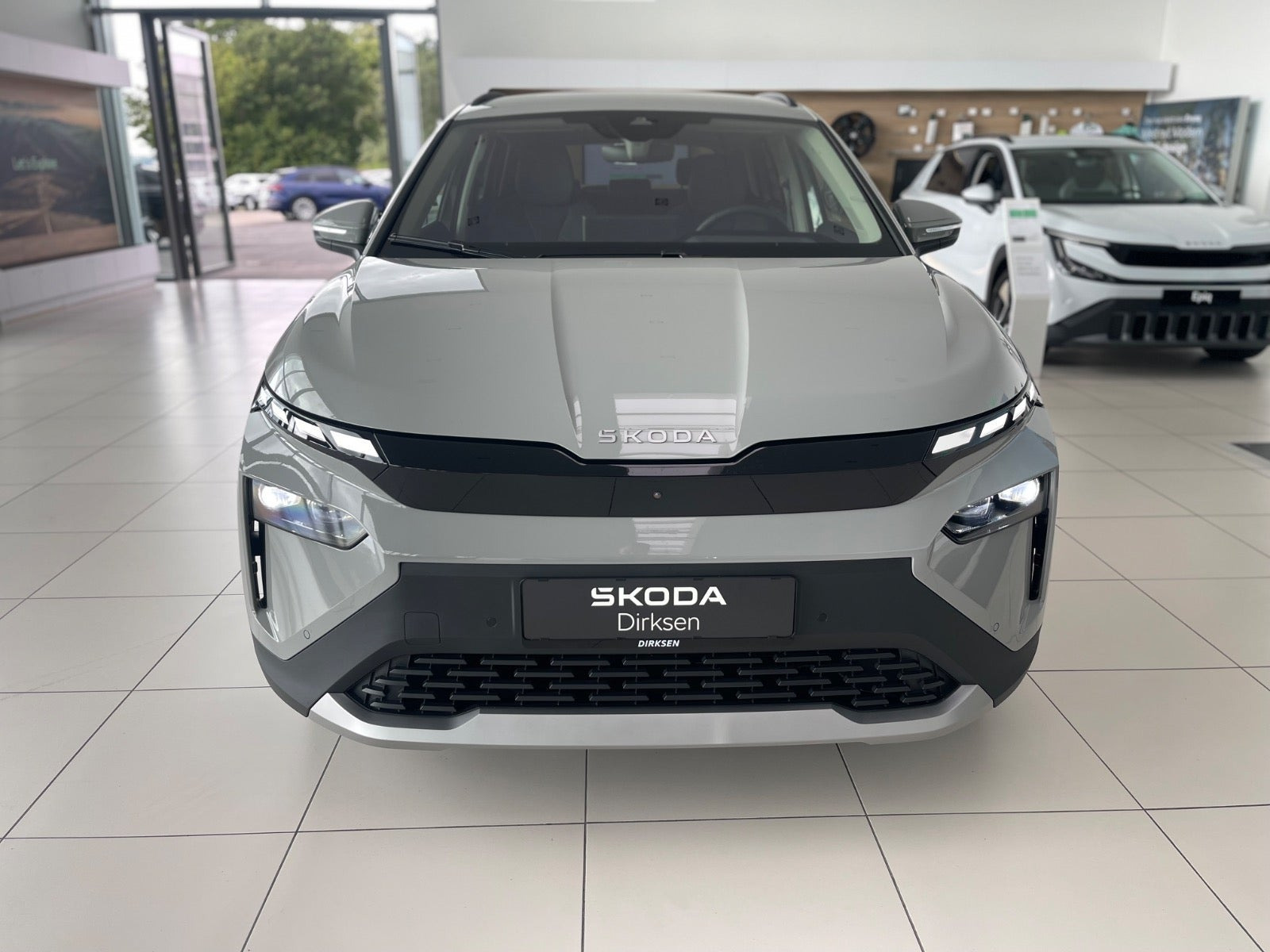 Grå Skoda Elroq fra 2026