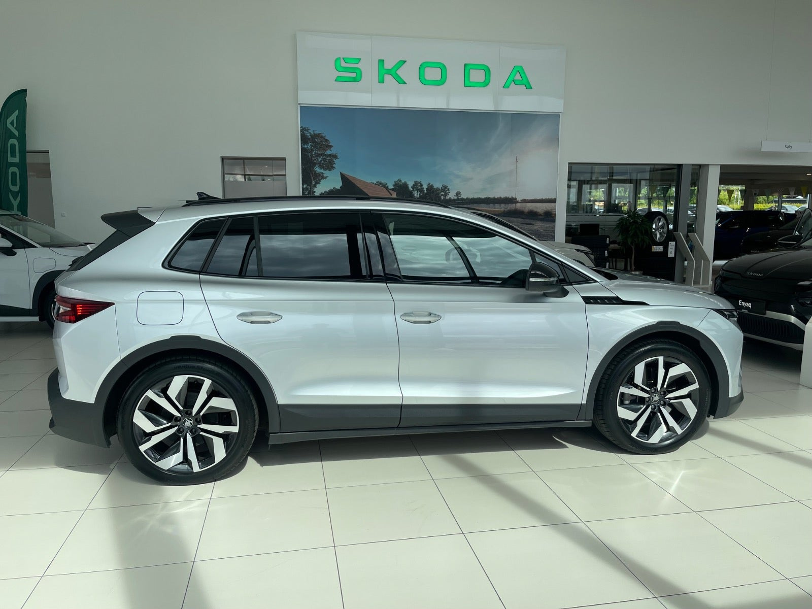 Sølv Skoda Elroq fra 2025