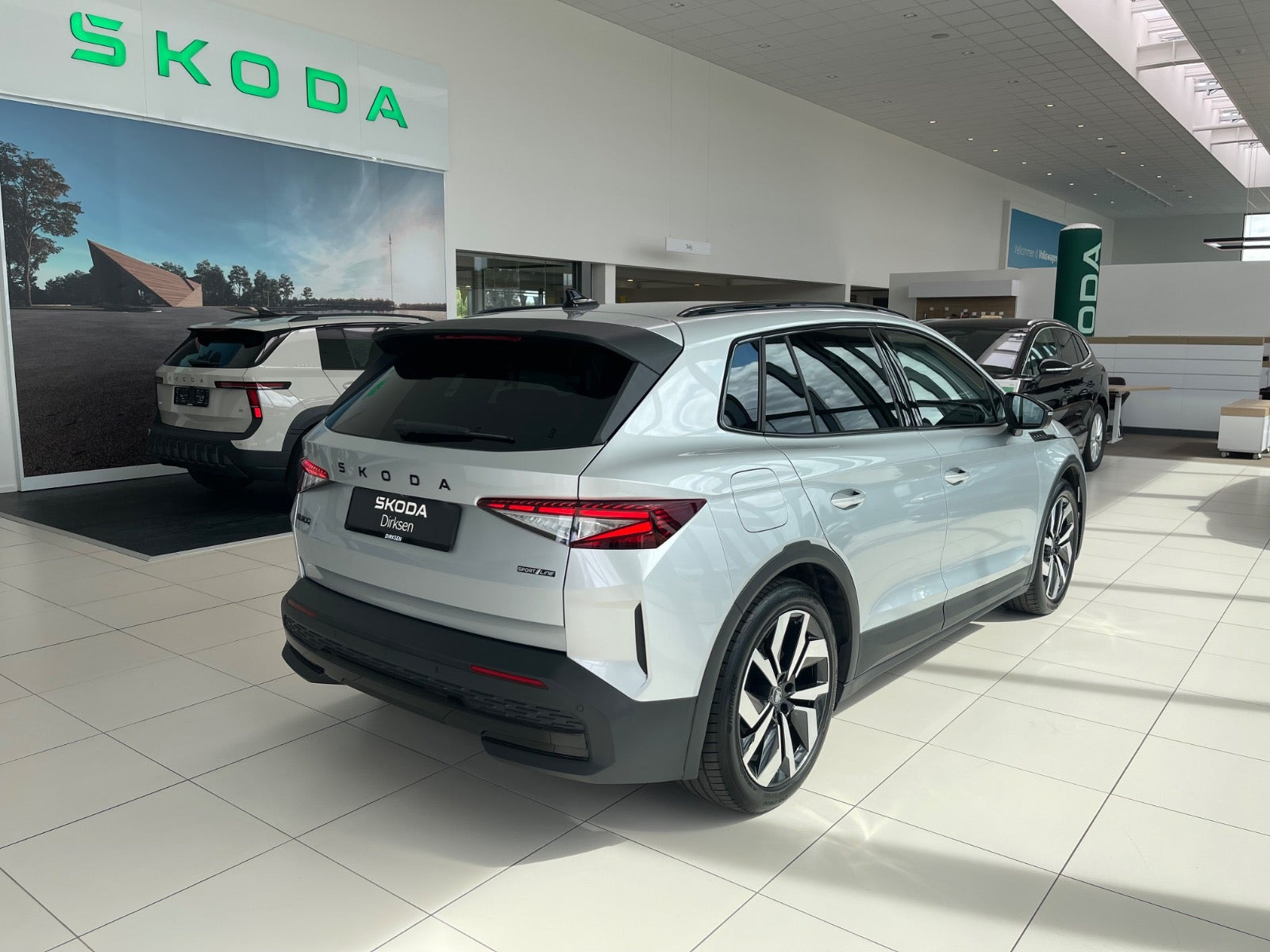 Sølv Skoda Elroq fra 2025