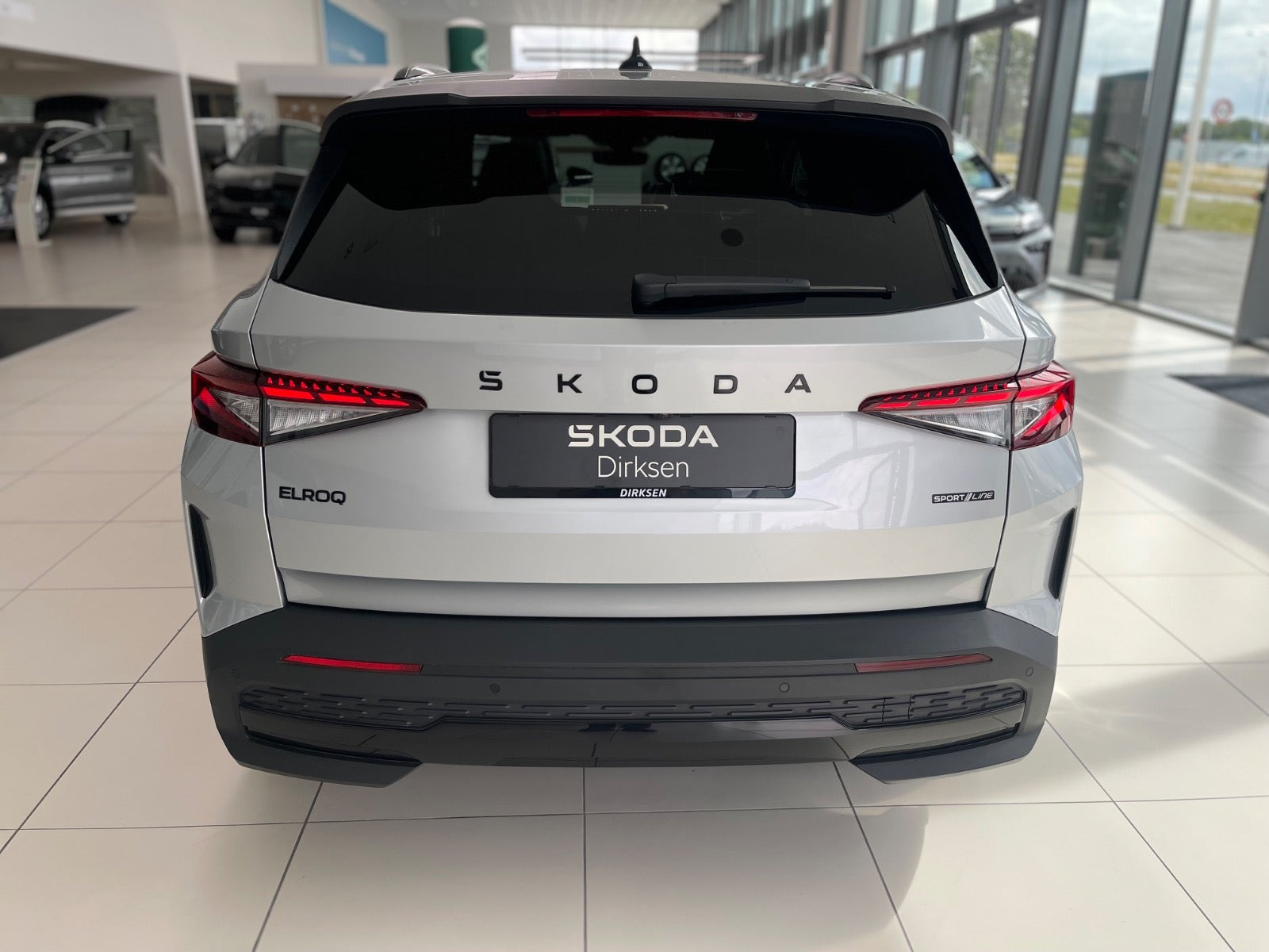 Sølv Skoda Elroq fra 2025