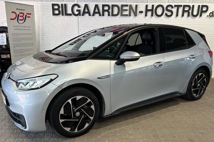 Sølv VW ID.3 fra 2023