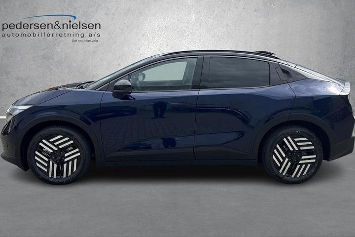 Blå Nissan Leaf fra 2026