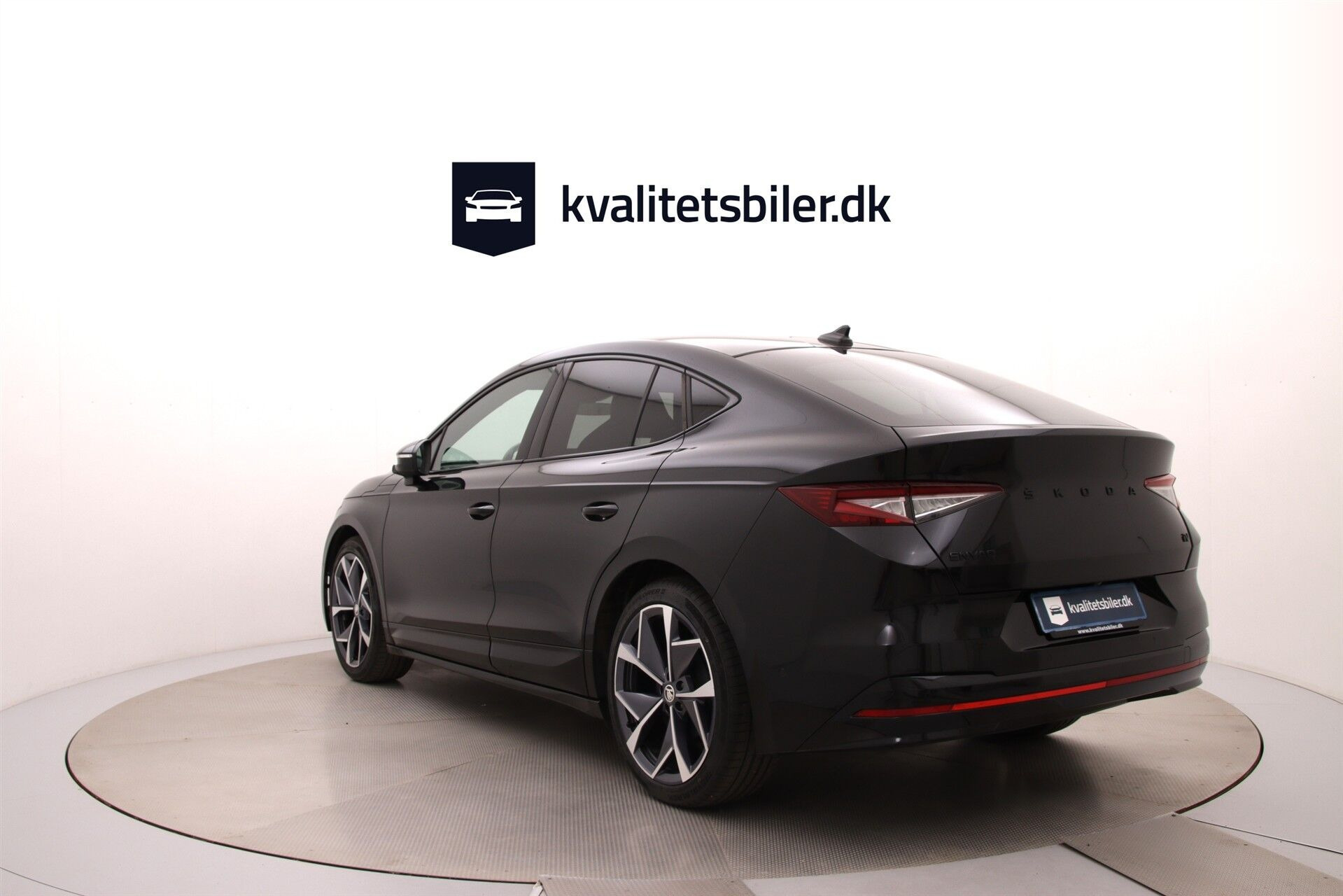 Sort Skoda Enyaq fra 2022