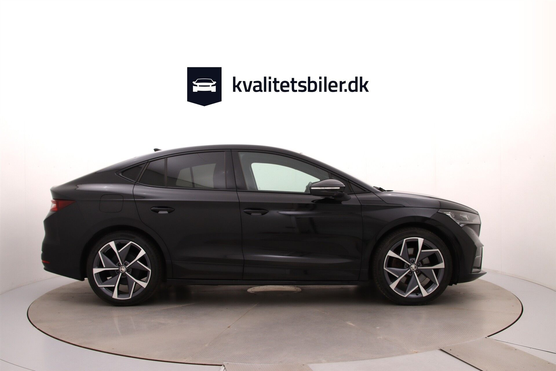 Sort Skoda Enyaq fra 2022