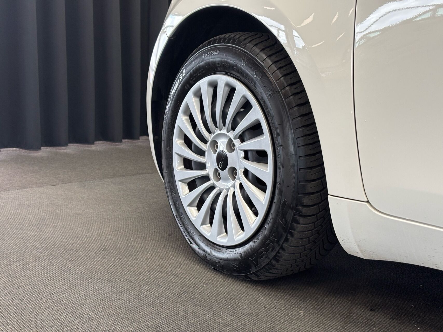 Sort Fiat 500e fra 2023