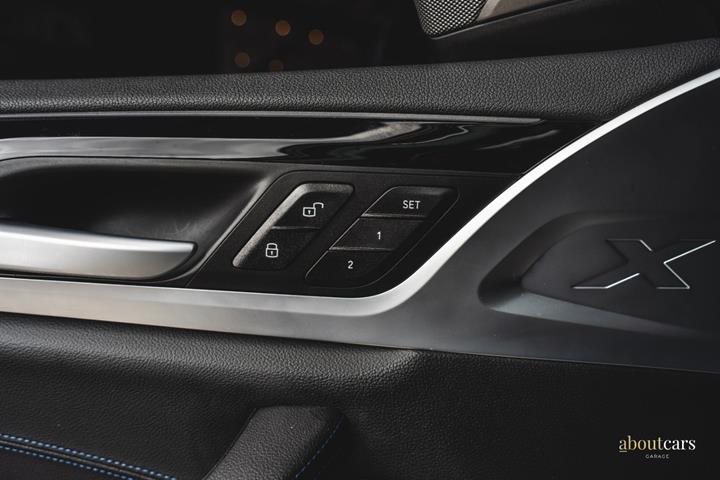 Blå BMW iX3 fra 2022