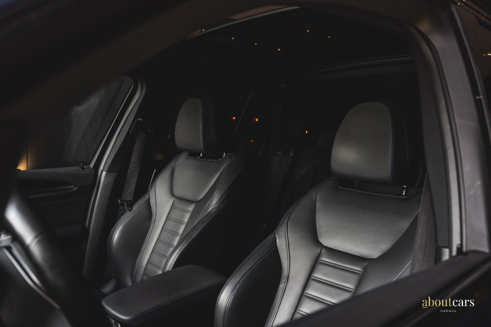 Blå BMW iX3 fra 2022