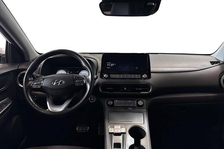 Hvid Hyundai Kona fra 2022