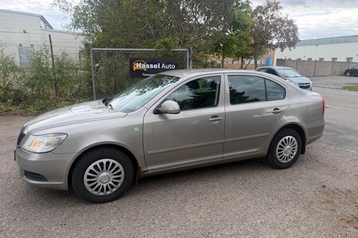 Grøn Skoda Octavia fra 2012