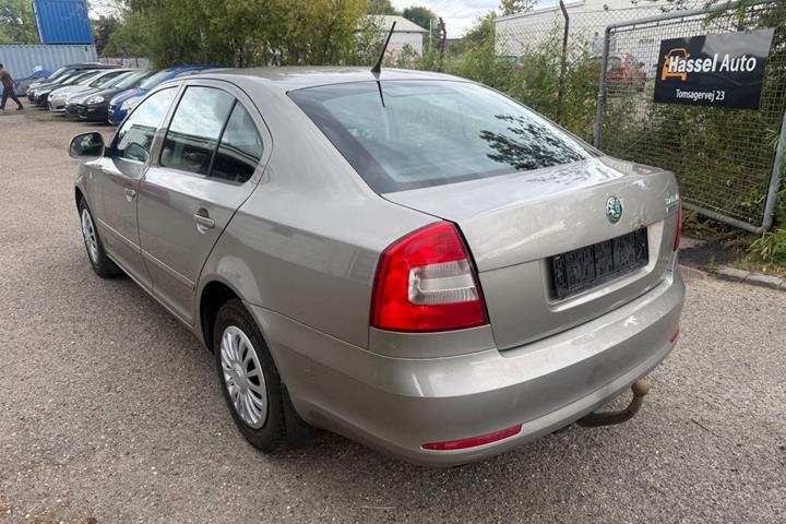 Grøn Skoda Octavia fra 2012