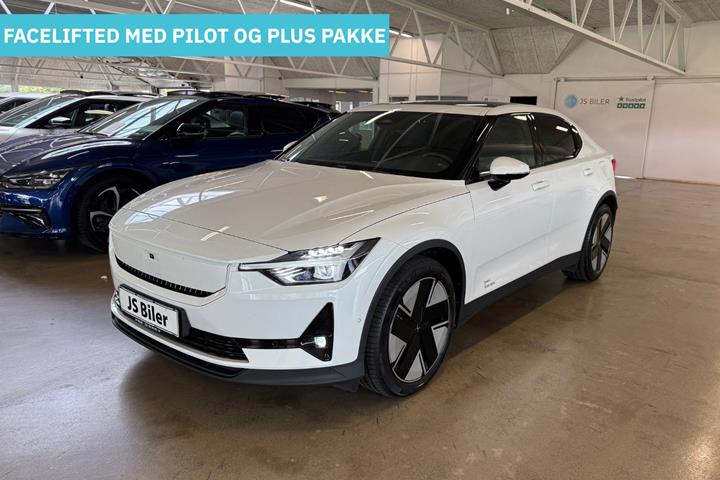 Hvid Polestar 2 fra 2025