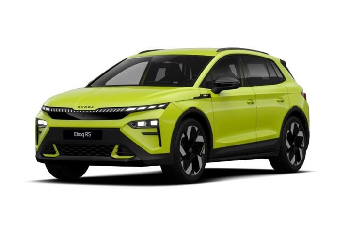 Gul Skoda Elroq fra 2026