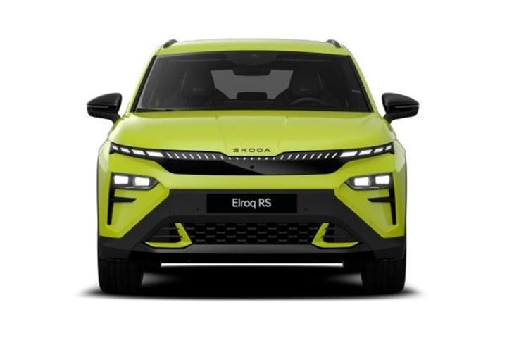 Gul Skoda Elroq fra 2026