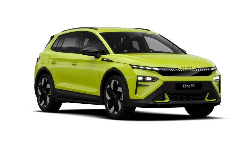 Gul Skoda Elroq fra 2026