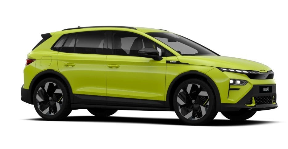 Gul Skoda Elroq fra 2026