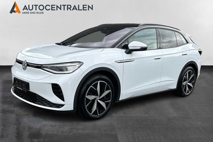Hvid VW ID.4 fra 2022 set udefra