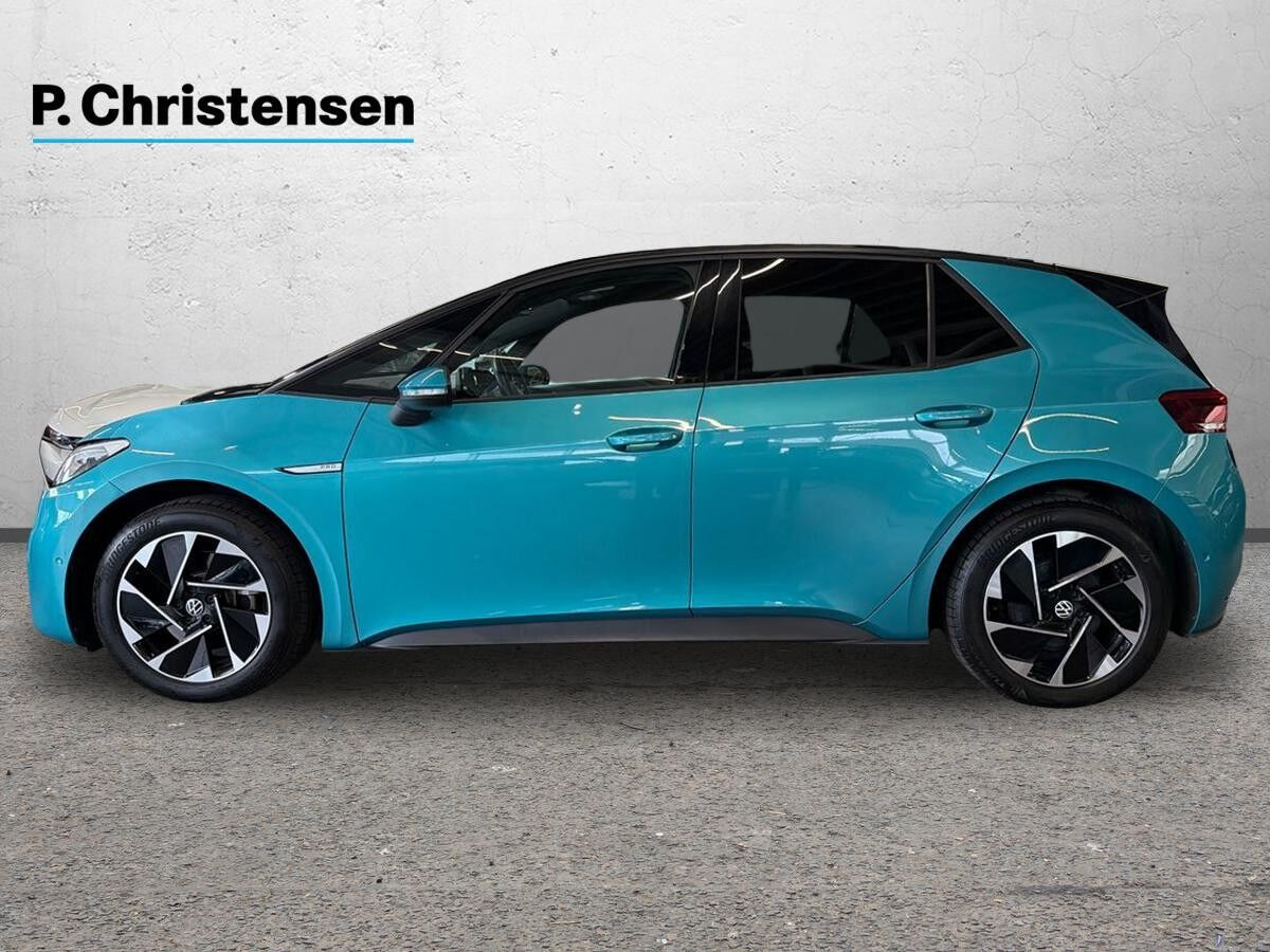 Blå VW ID.3 fra 2023