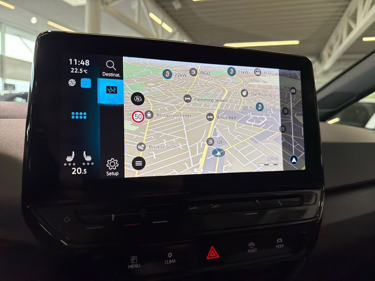Blå VW ID.3 fra 2023