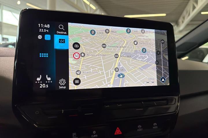 Blå VW ID.3 fra 2023