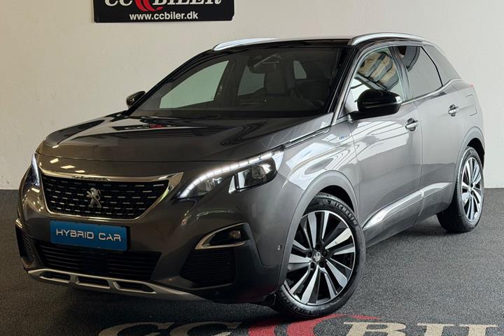 Grå Peugeot 3008 fra 2020