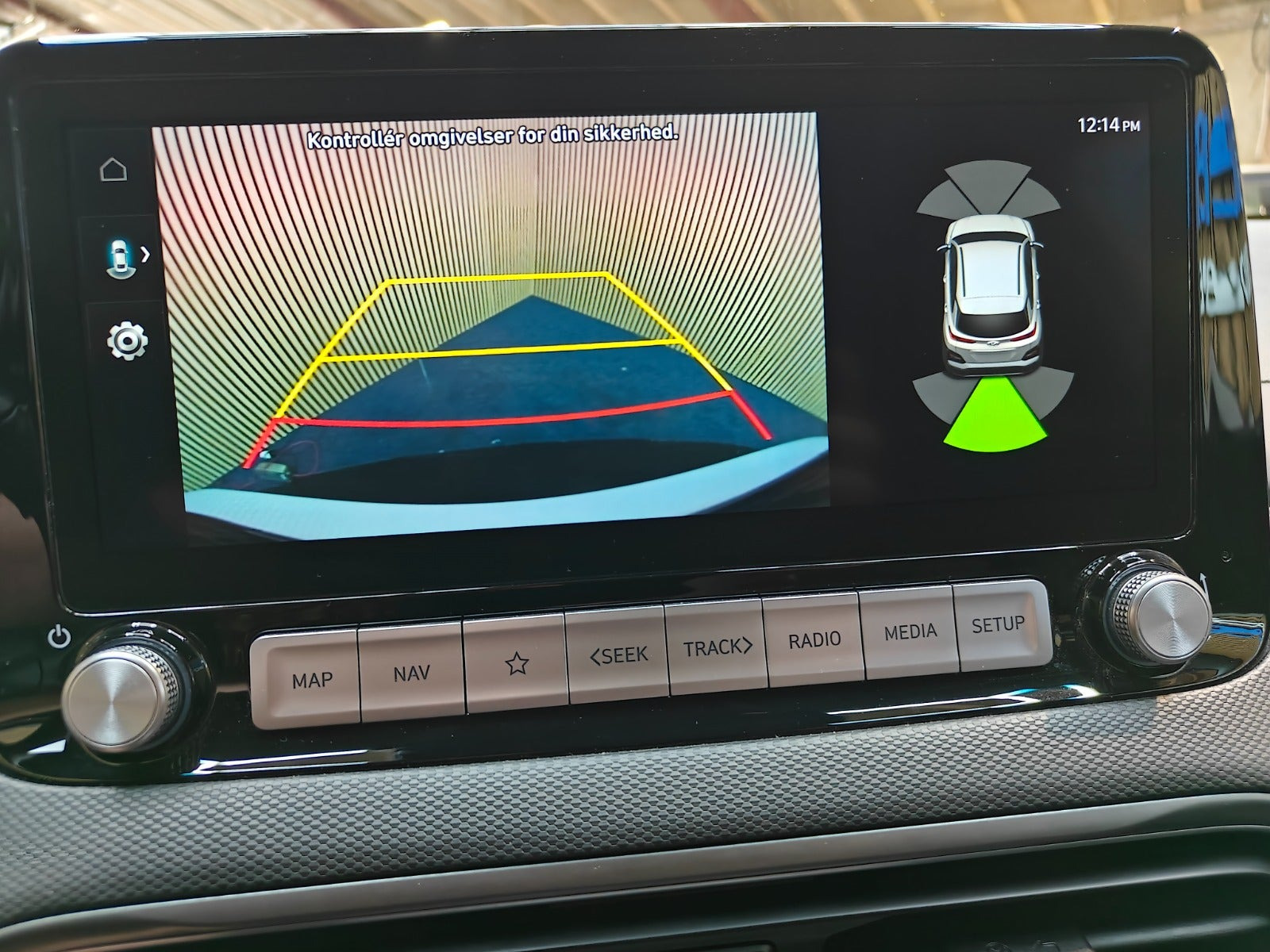 Hvid Hyundai Kona fra 2023