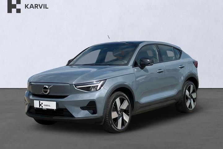 Grå Volvo C40 fra 2023