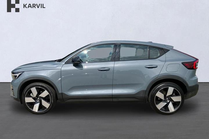 Grå Volvo C40 fra 2023