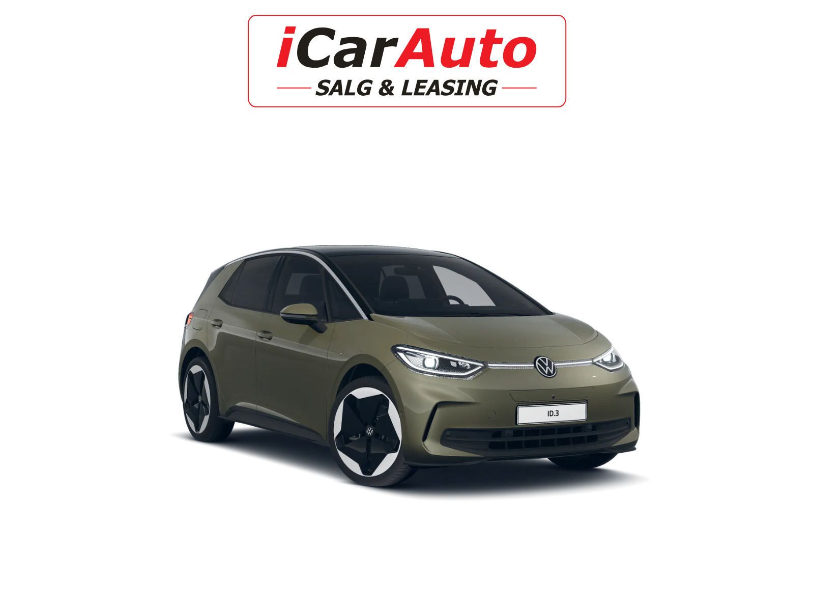 Grøn VW ID.3 fra 2023