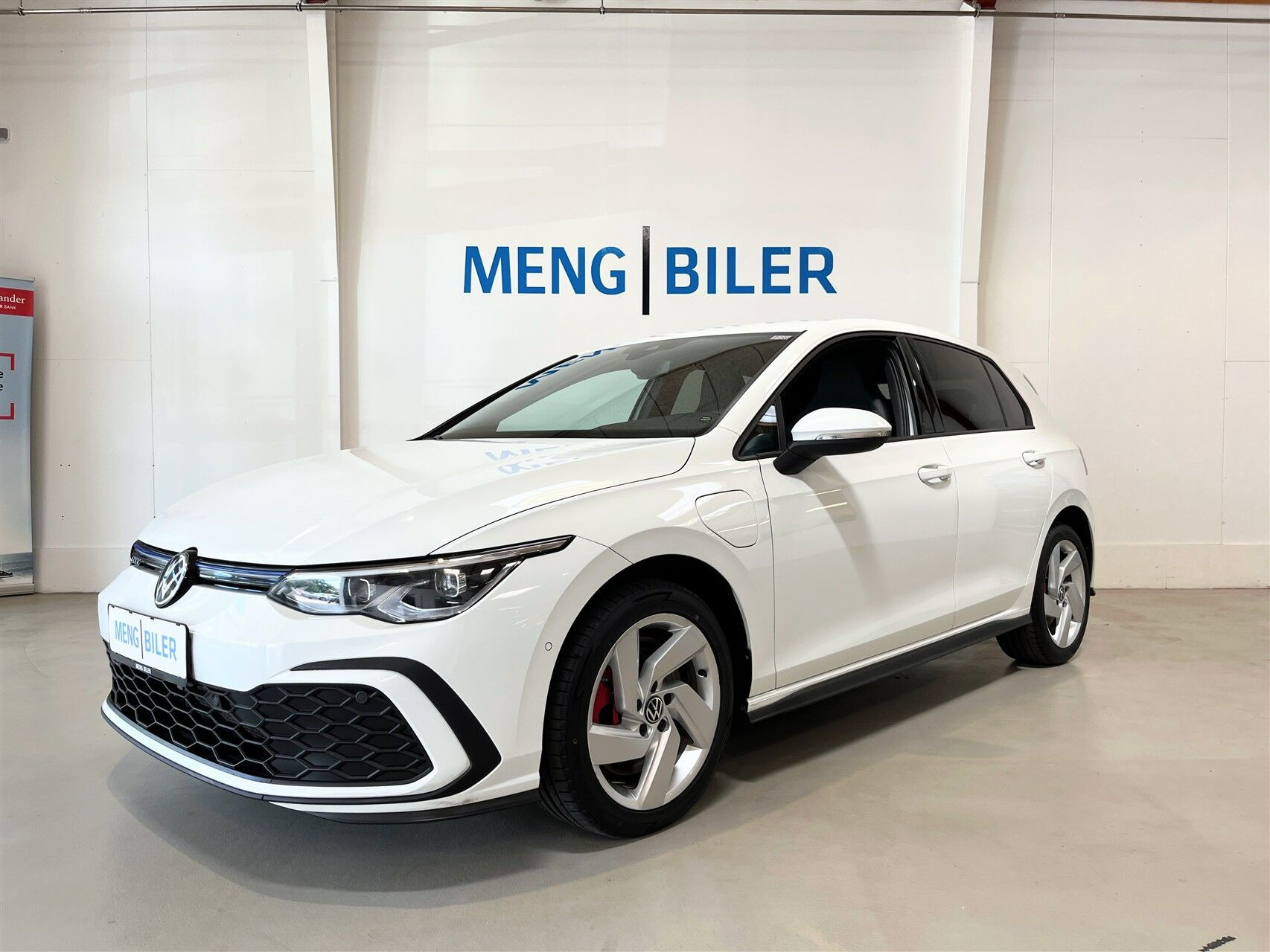 Hvid VW Golf fra 2021