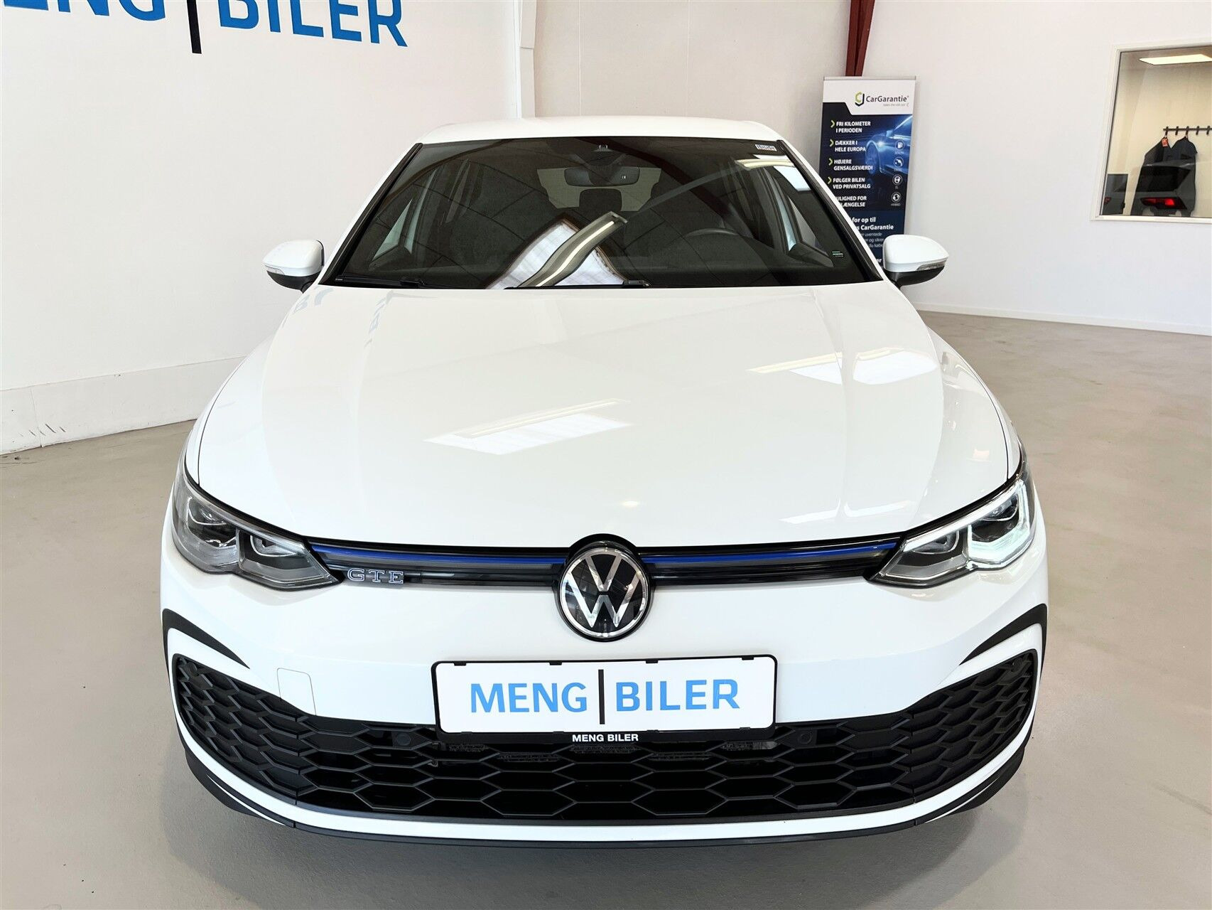 Hvid VW Golf fra 2021
