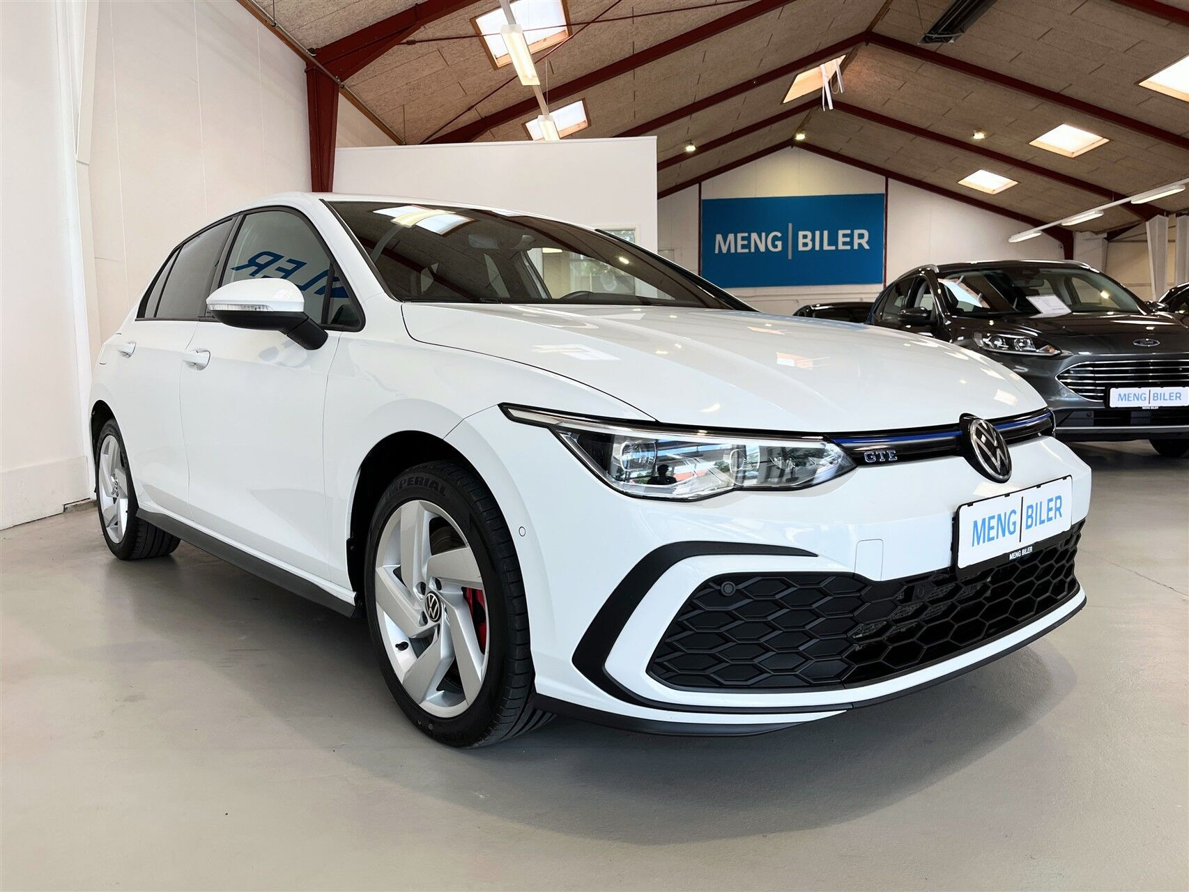 Hvid VW Golf fra 2021
