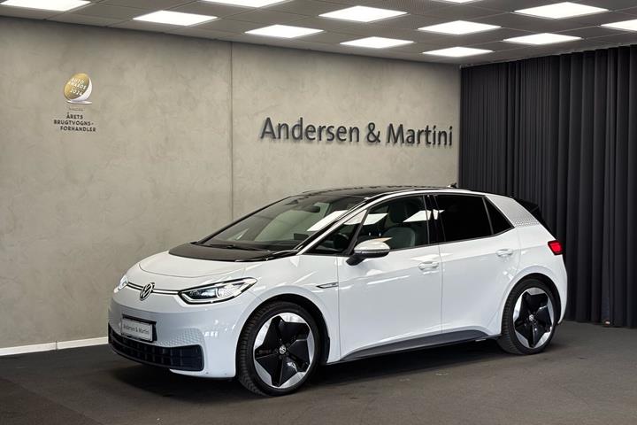 Hvid VW ID.3 fra 2020