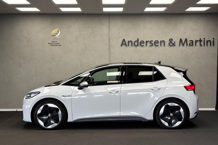 Hvid VW ID.3 fra 2020