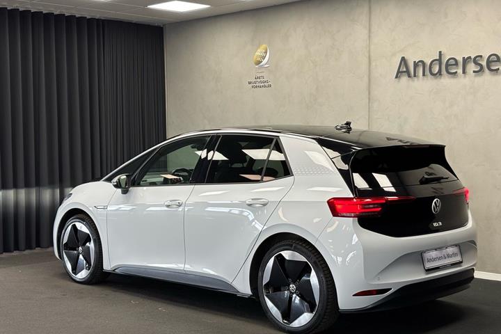 Hvid VW ID.3 fra 2020