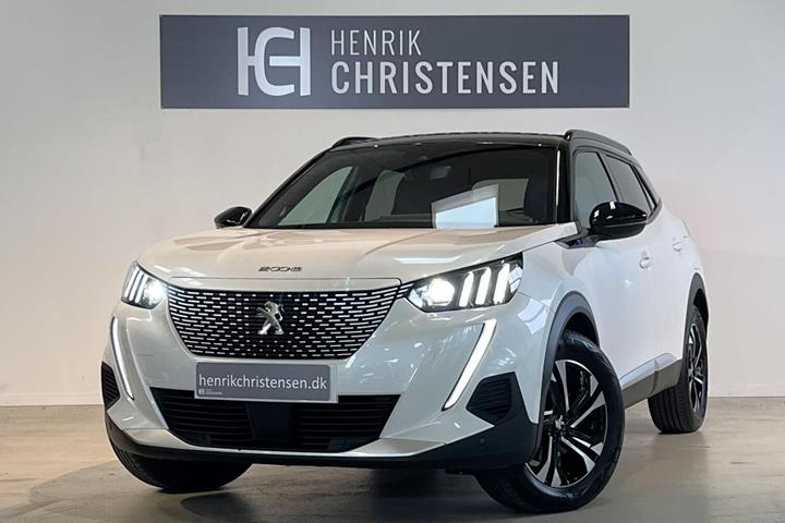 Hvid Peugeot e-2008 fra 2023