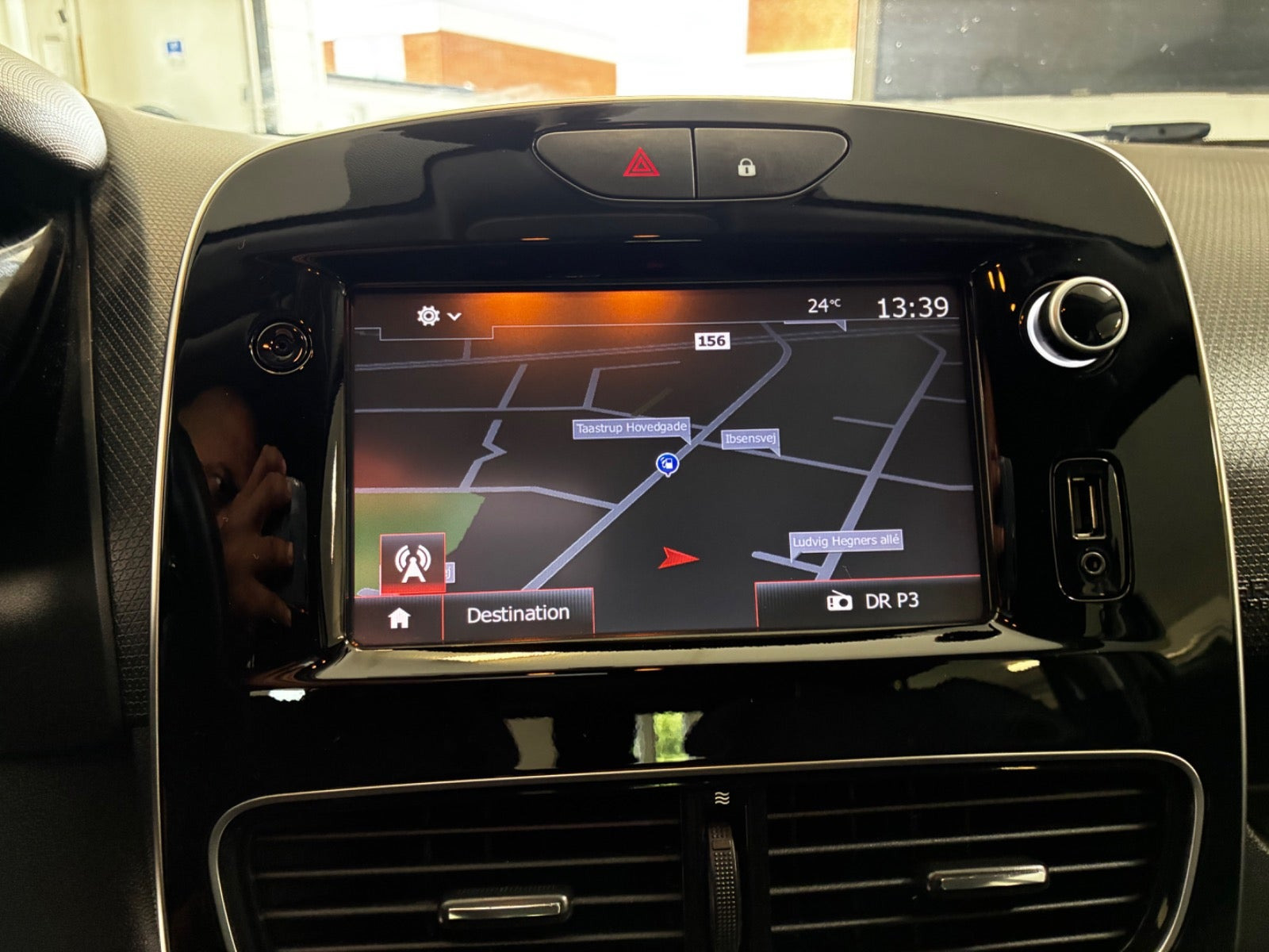 Sort Renault Clio IV fra 2018