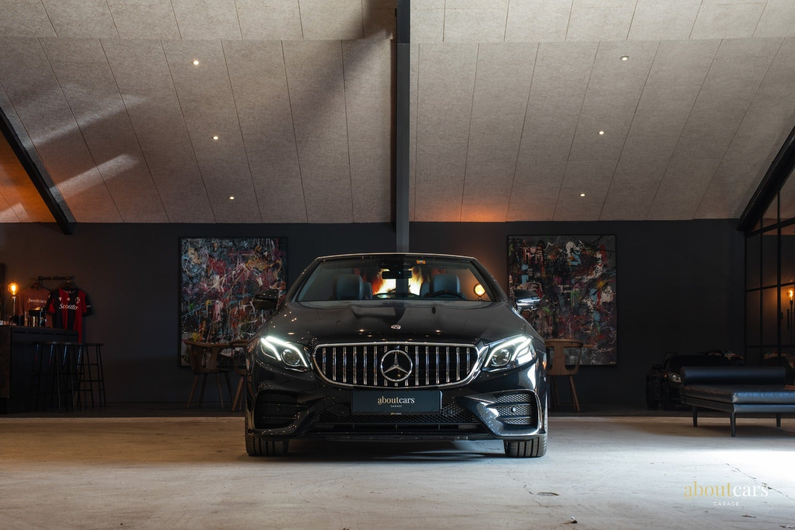 Sort Mercedes E53 fra 2019