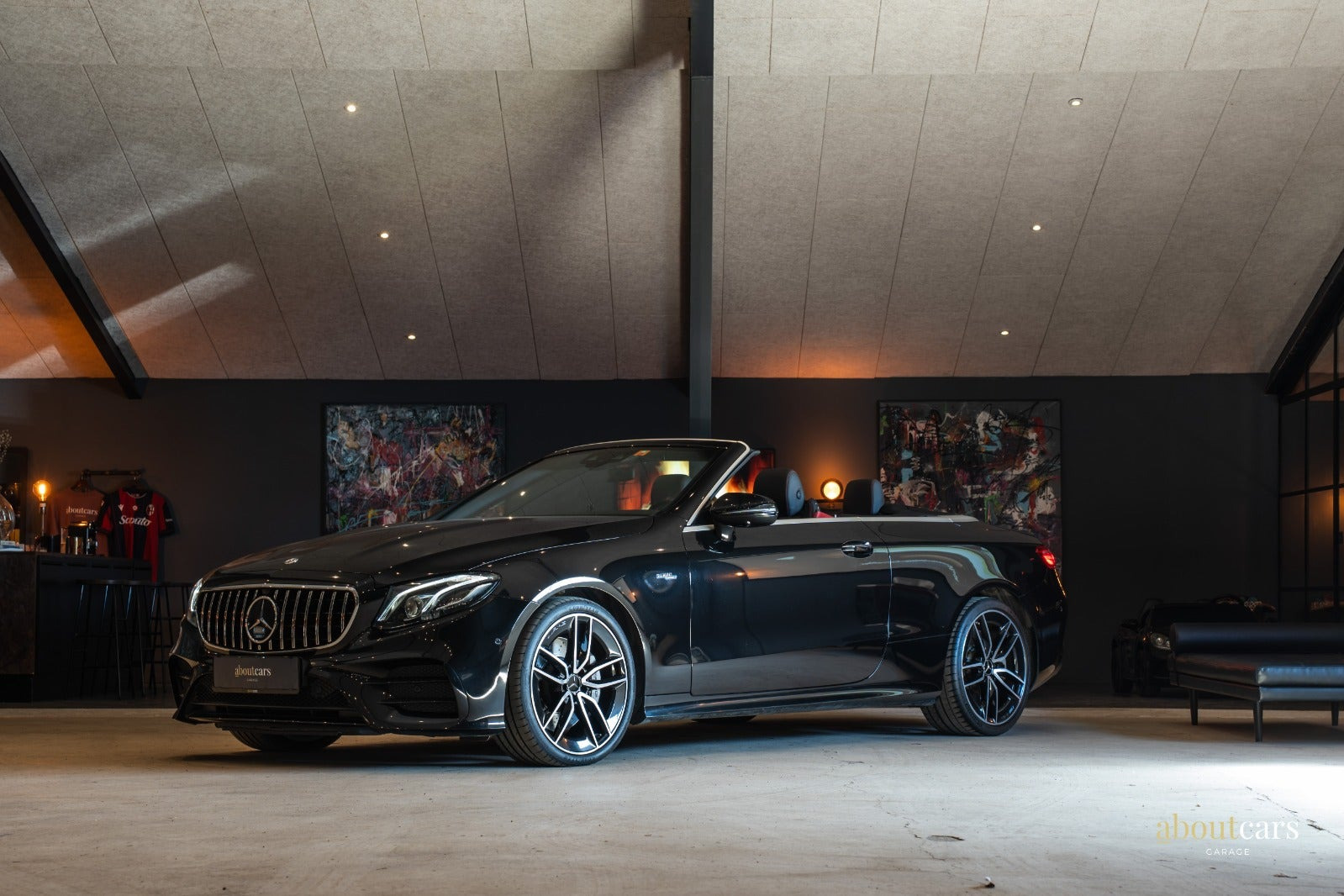 Sort Mercedes E53 fra 2019