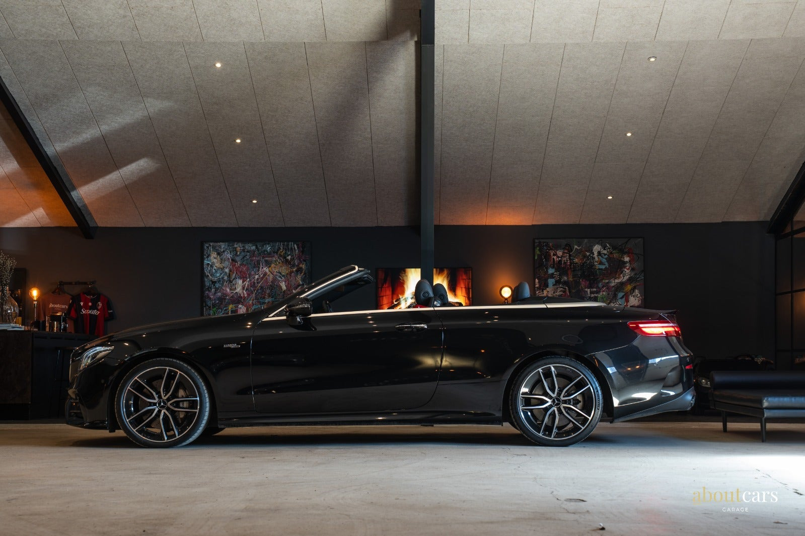 Sort Mercedes E53 fra 2019