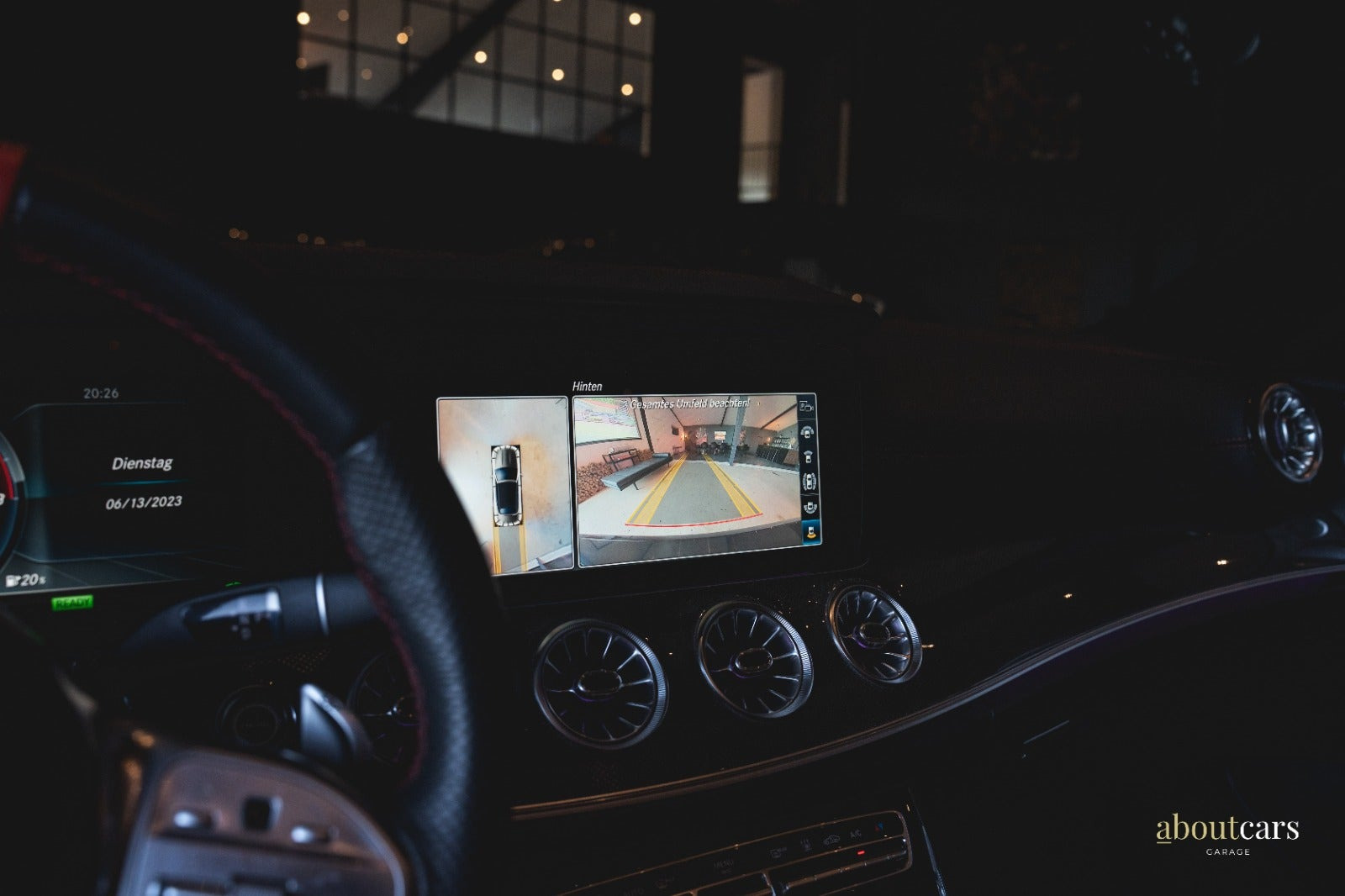 Sort Mercedes E53 fra 2019