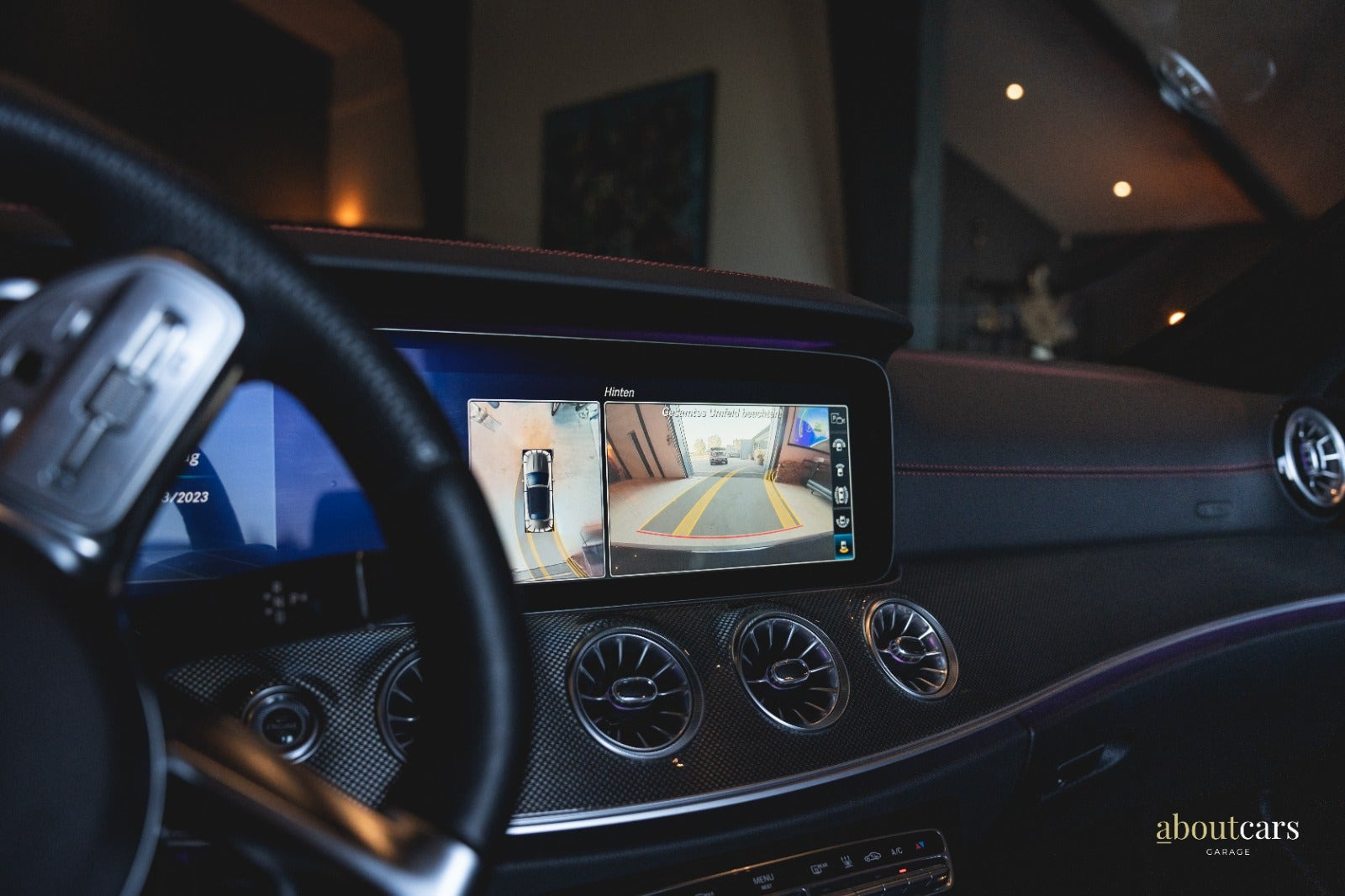 Sort Mercedes E53 fra 2019