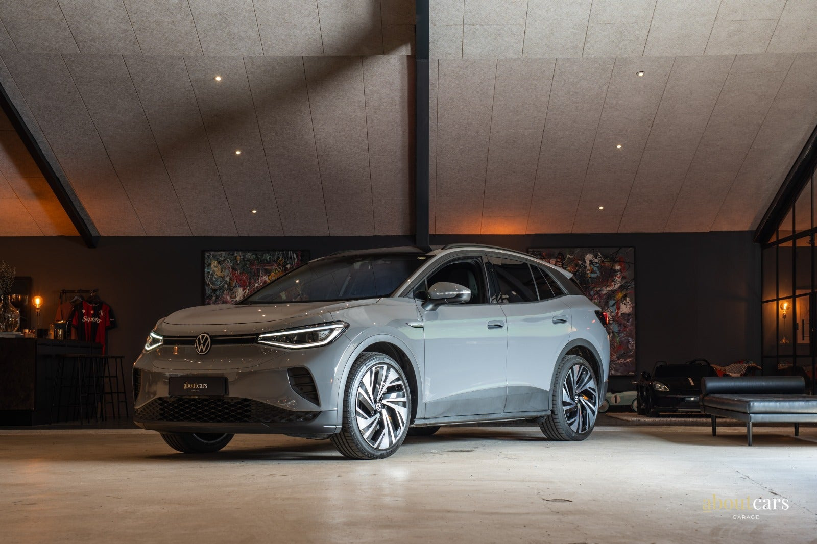 Grå VW ID.4 fra 2023