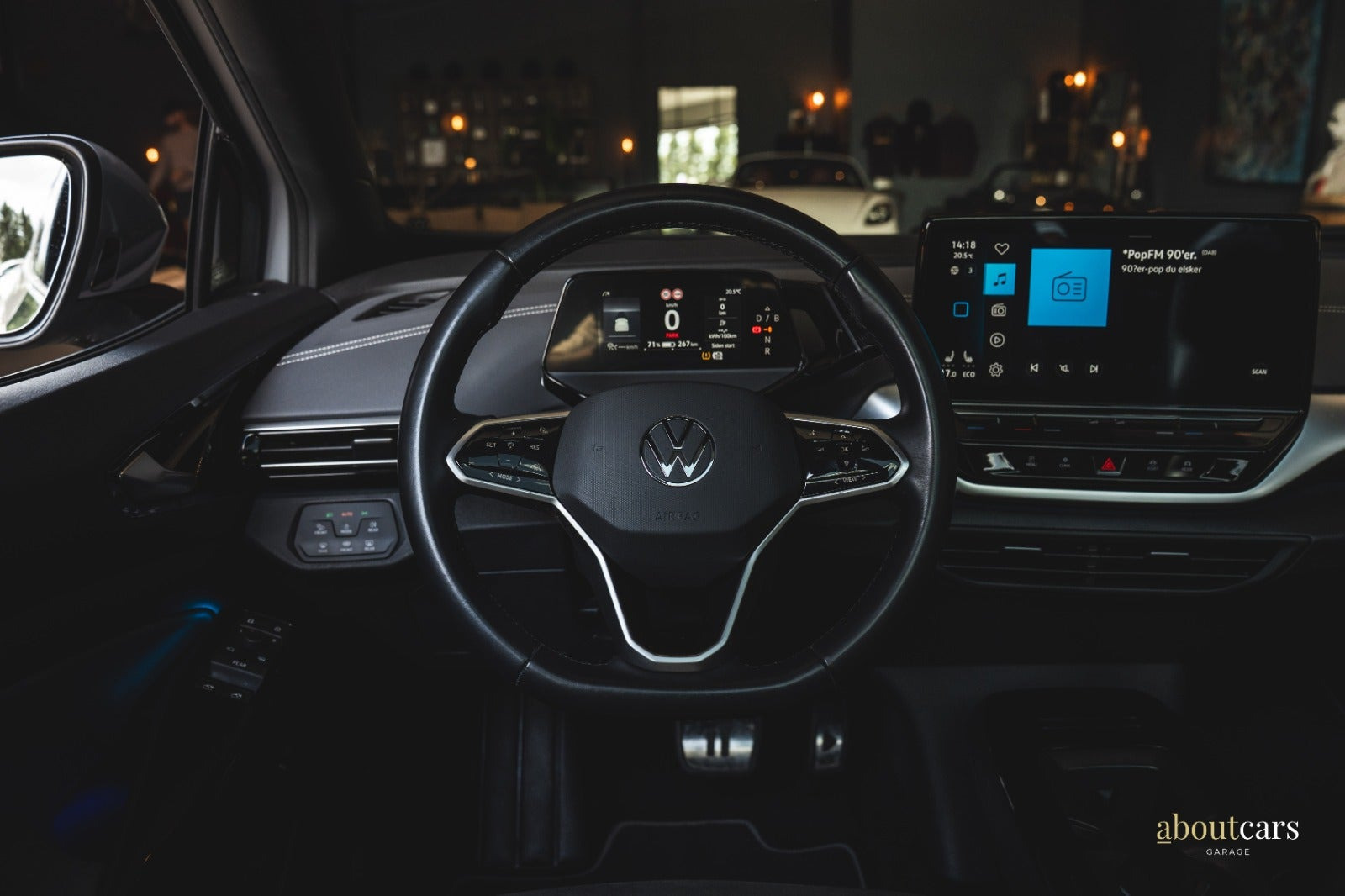 Grå VW ID.4 fra 2023