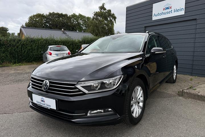 Sort VW Passat fra 2018