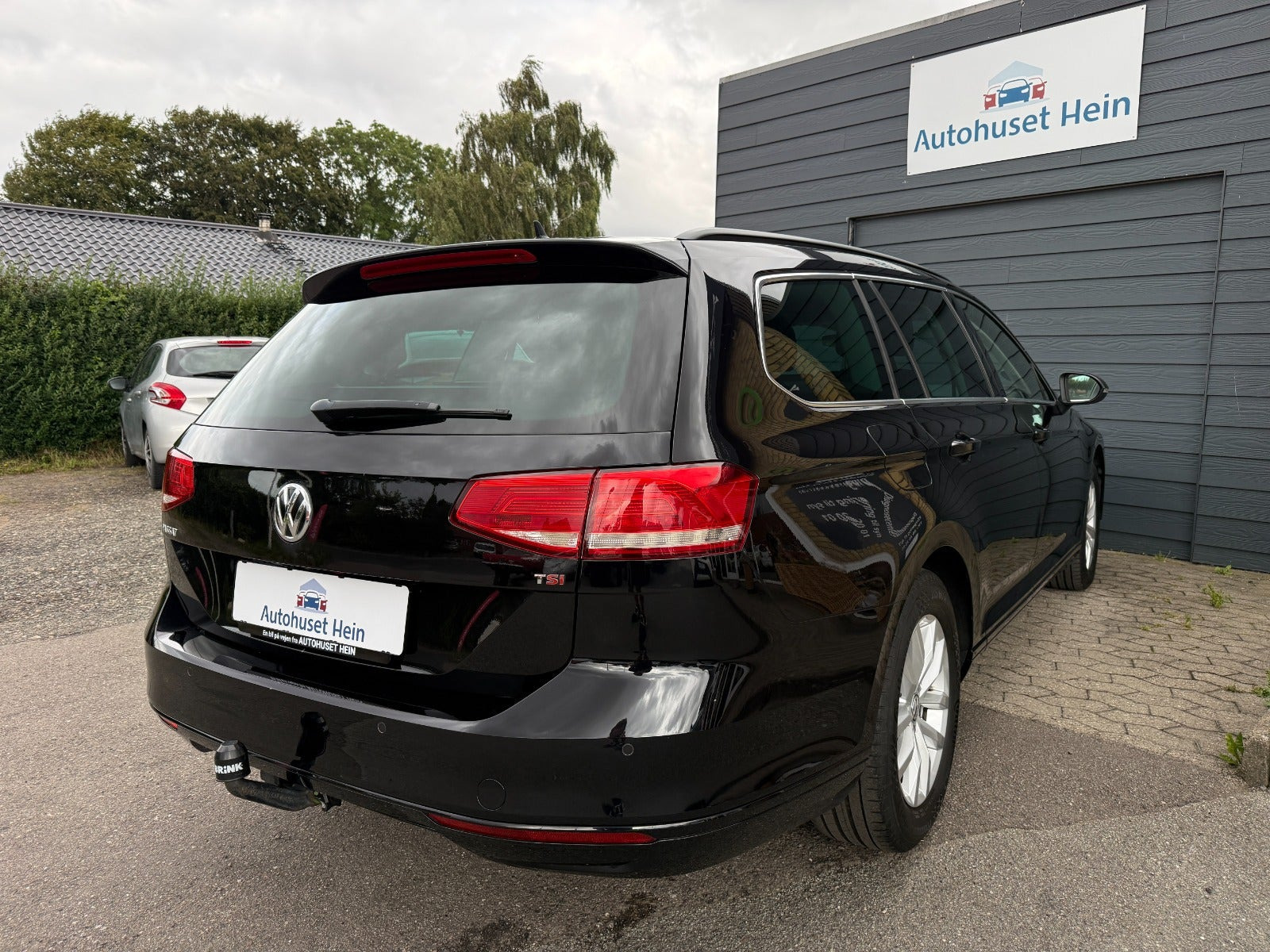 Sort VW Passat fra 2018