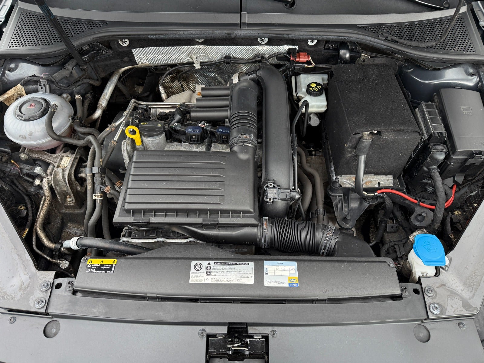 Sort VW Passat fra 2018