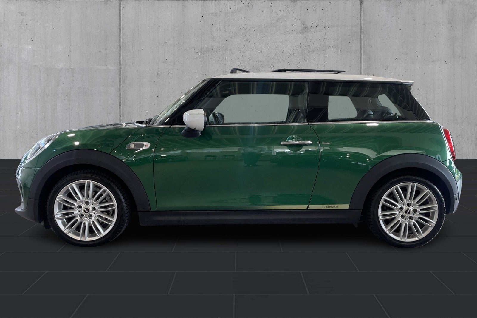 Grøn Mini Cooper SE fra 2020