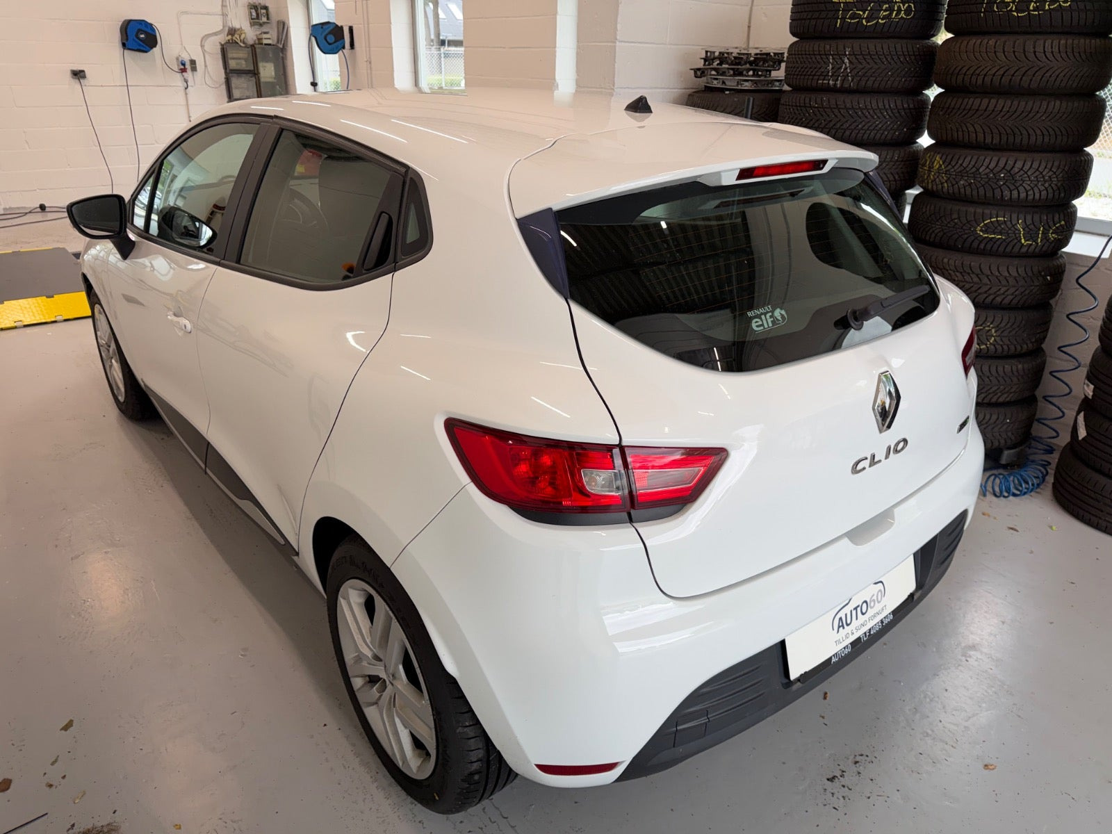 Hvid Renault Clio IV fra 2018