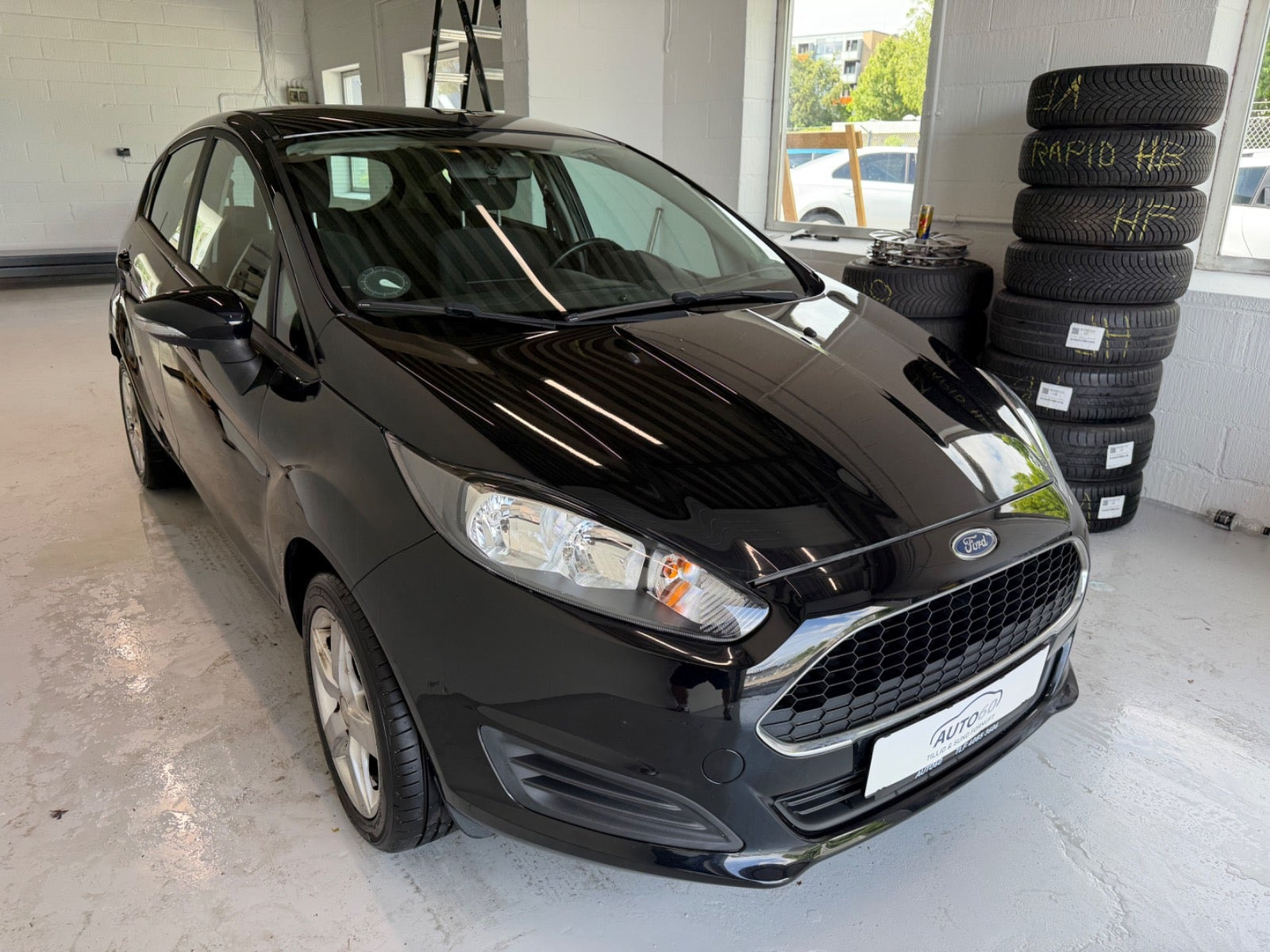 Sort Ford Fiesta fra 2016