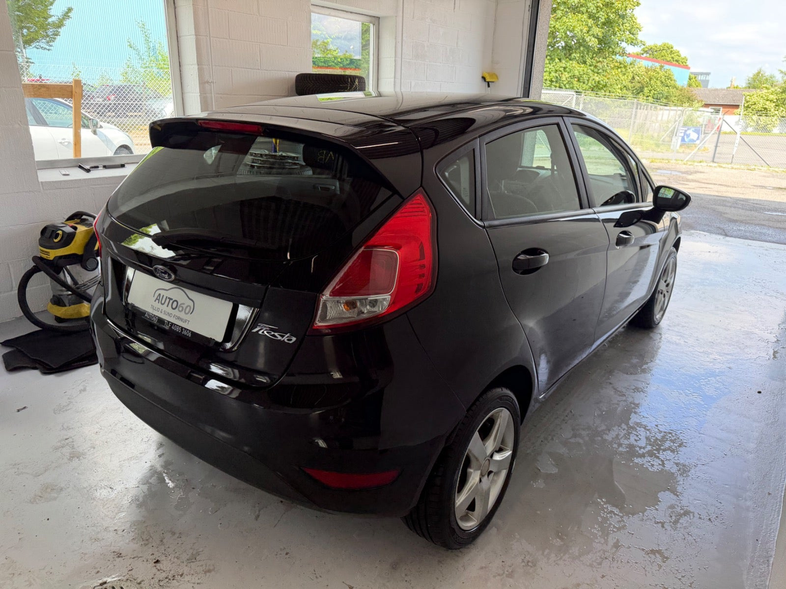 Sort Ford Fiesta fra 2016